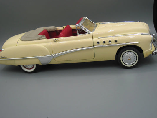 Motor Max  Special Edition Buick Fireball Eight 1949 Cream, Yellow