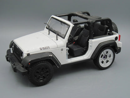Maisto   Jeep Willy's Wrangler  White