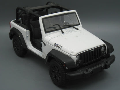 Maisto   Jeep Willy's Wrangler  White