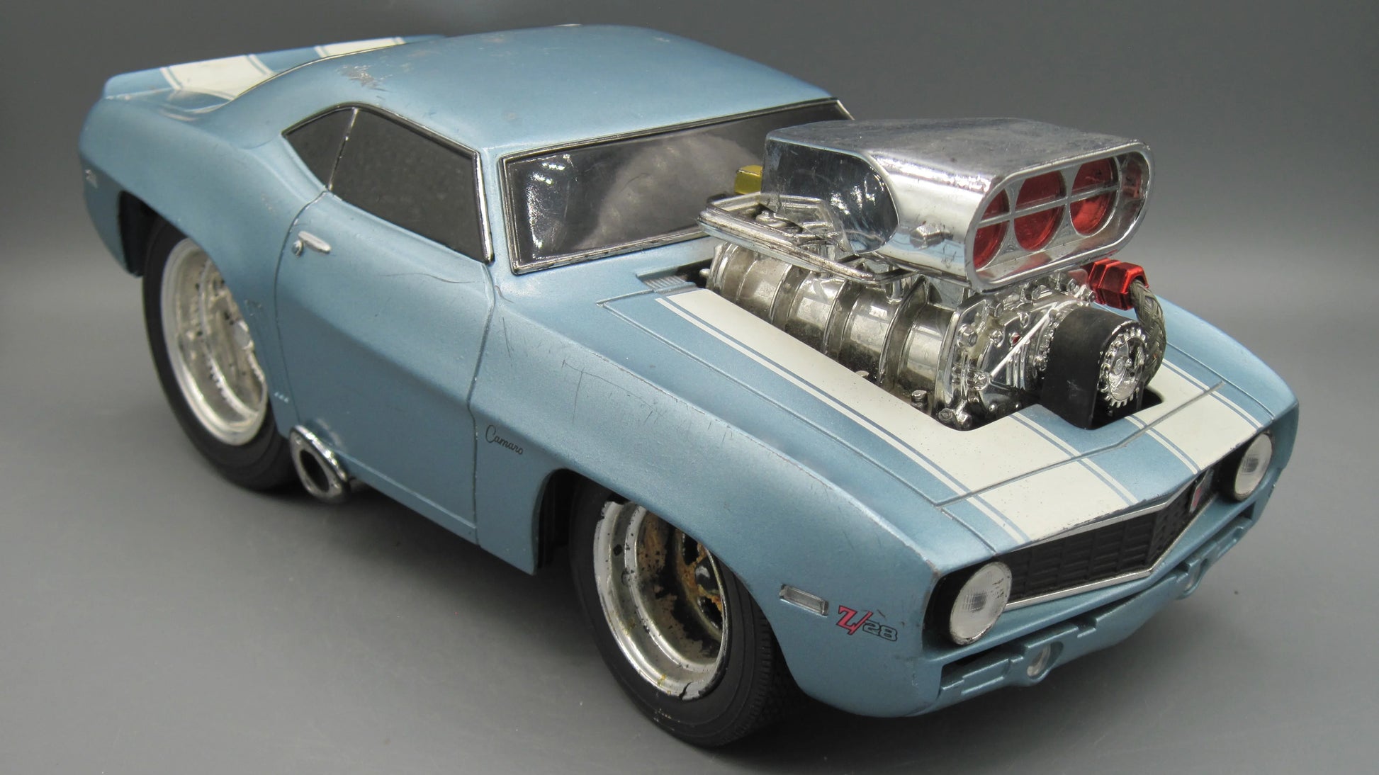 Maisto   Chevrolet Camaro Z28  Blue Muscle Machine