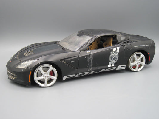 Maisto  Special Edition Chevrolet Corvette Stingray 2014 Black Police Edition