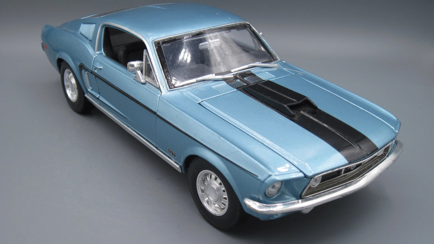 Maisto   Ford Mustang GT 1968 Blue