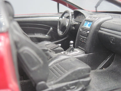 Welly   Peugeot Coupe 407  Maroon