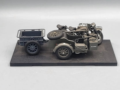 Atlas   BMW R75 side car + trailer + Panzerfaust  Black