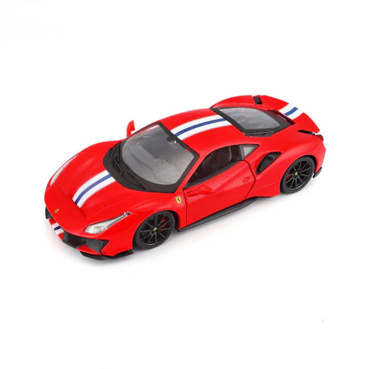 Bburago  Race & Play Ferrari 488 Pista  Red