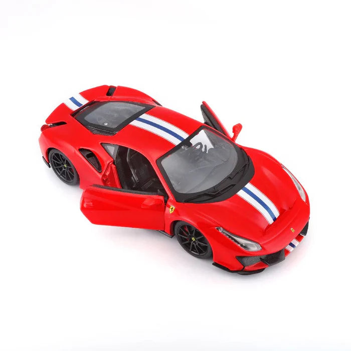 Bburago  Race & Play Ferrari 488 Pista  Red