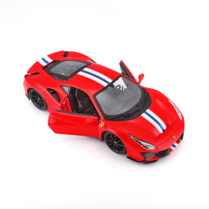 Bburago  Race & Play Ferrari 488 Pista  Red