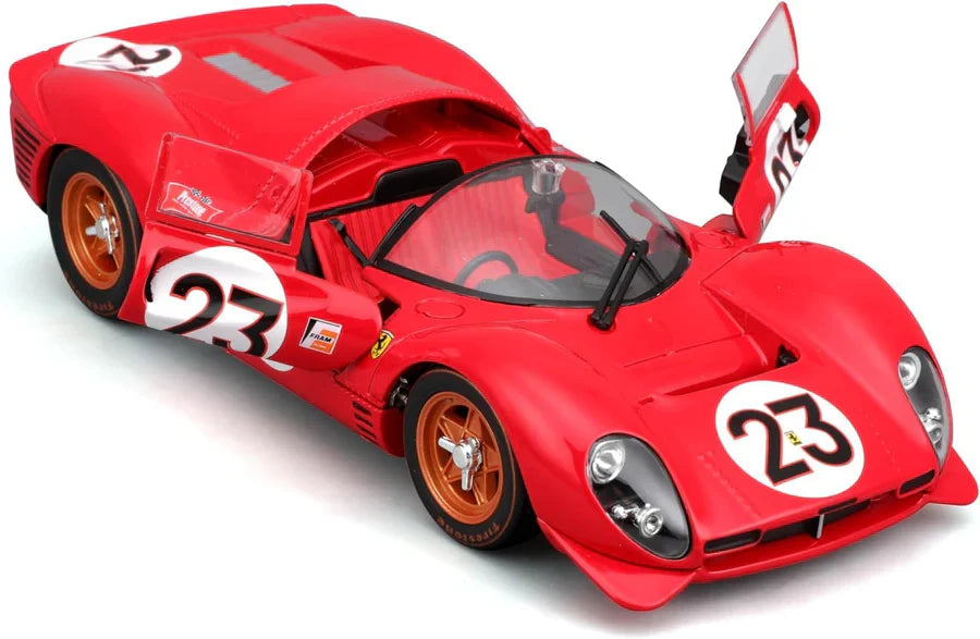 Bburago  Race & Play Ferrari 330 P4 Daytona 1967 Red