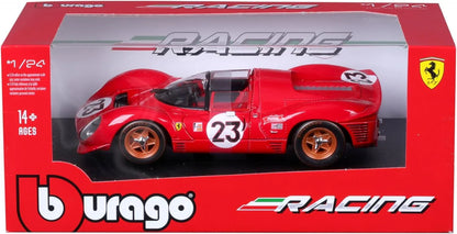 Bburago  Race & Play Ferrari 330 P4 Daytona 1967 Red