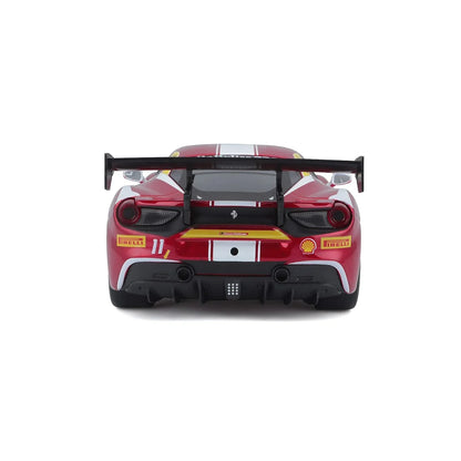 Bburago  Race & Play Ferrari 488 Challenge 2017 Red Formula Racing