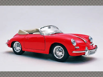 Bburago   Porsche 356 B Cabriolet  Red 