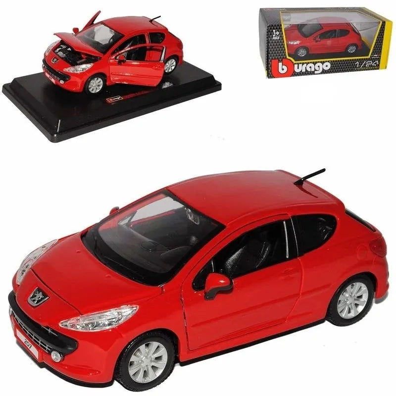 Bburago   Peugeot 207  Red 