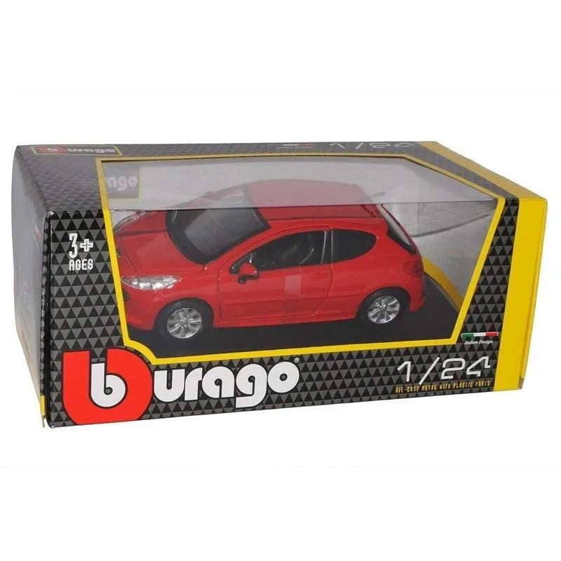 Bburago   Peugeot 207  Red 