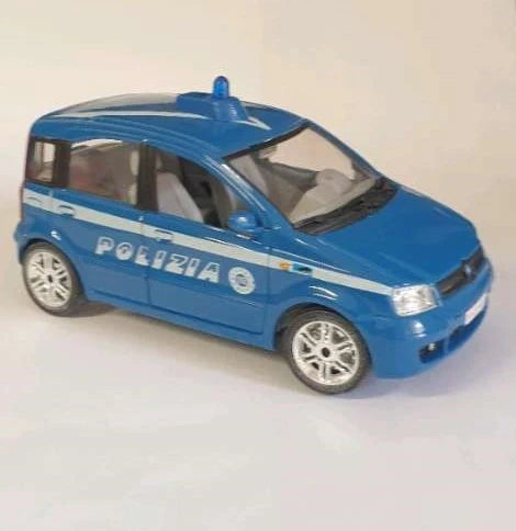 Bburago   Fiat Nuova Panda Polizia  Blue