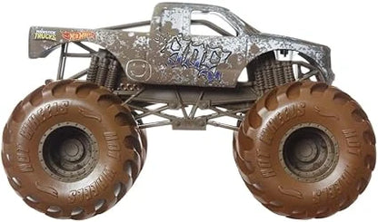 Hot Wheels  Monster Trucks  The 909 (Dirty Edition)  Brown Giant Wheels
