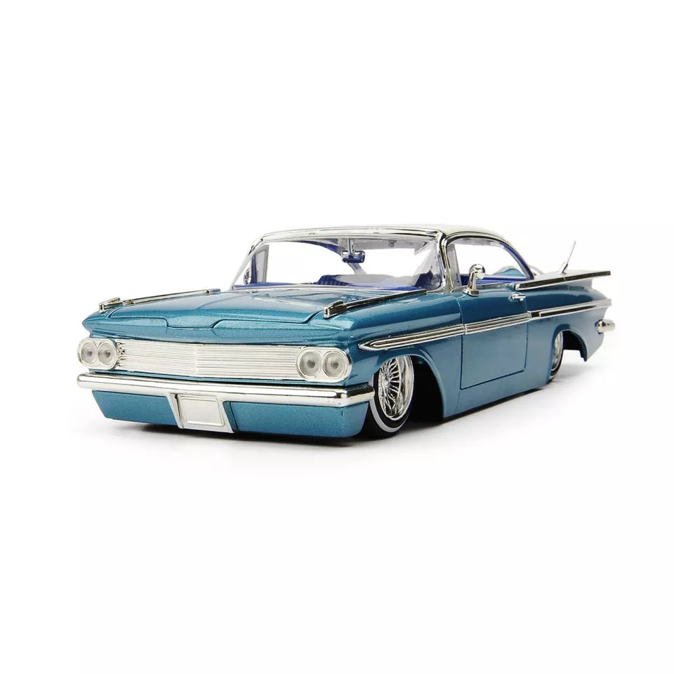 Jada   Chevrolet Impala 1959 White, Blue
