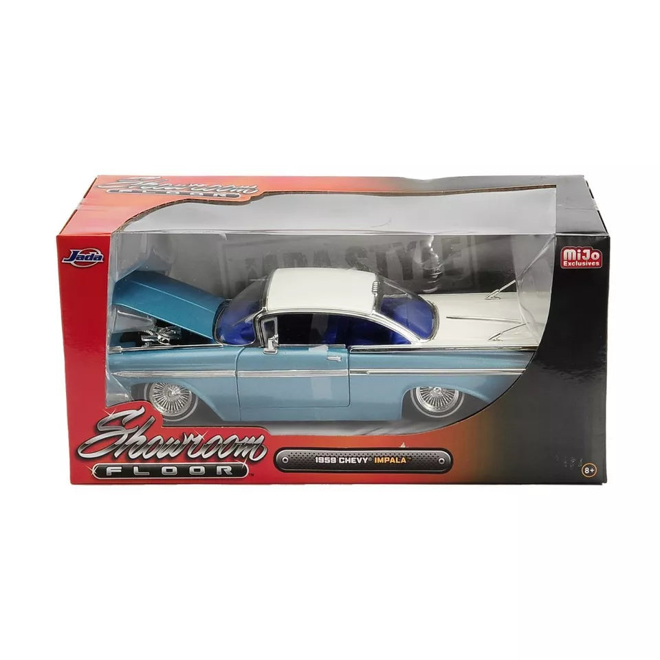 Jada   Chevrolet Impala 1959 White, Blue