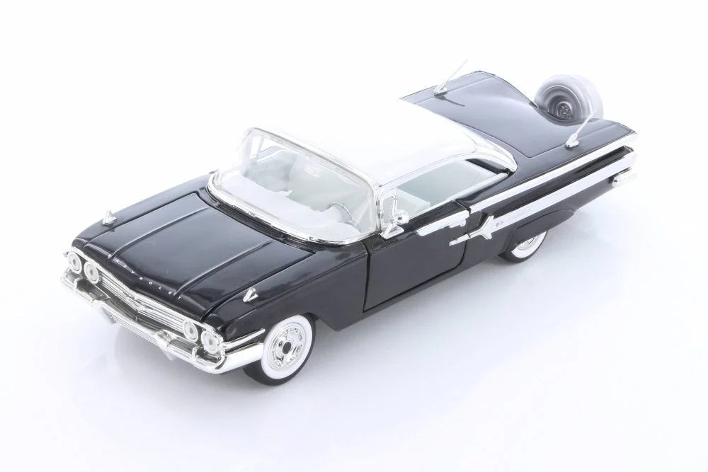 Jada   Chevrolet Impala 1960 Black, White