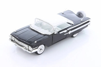 Jada   Chevrolet Impala 1960 Black, White