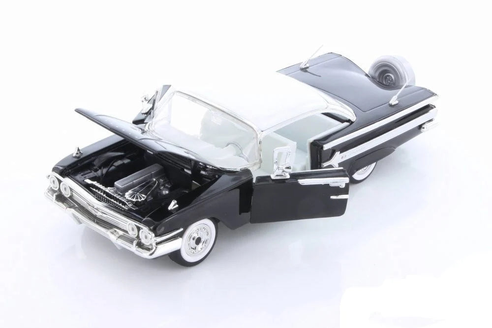 Jada   Chevrolet Impala 1960 Black, White