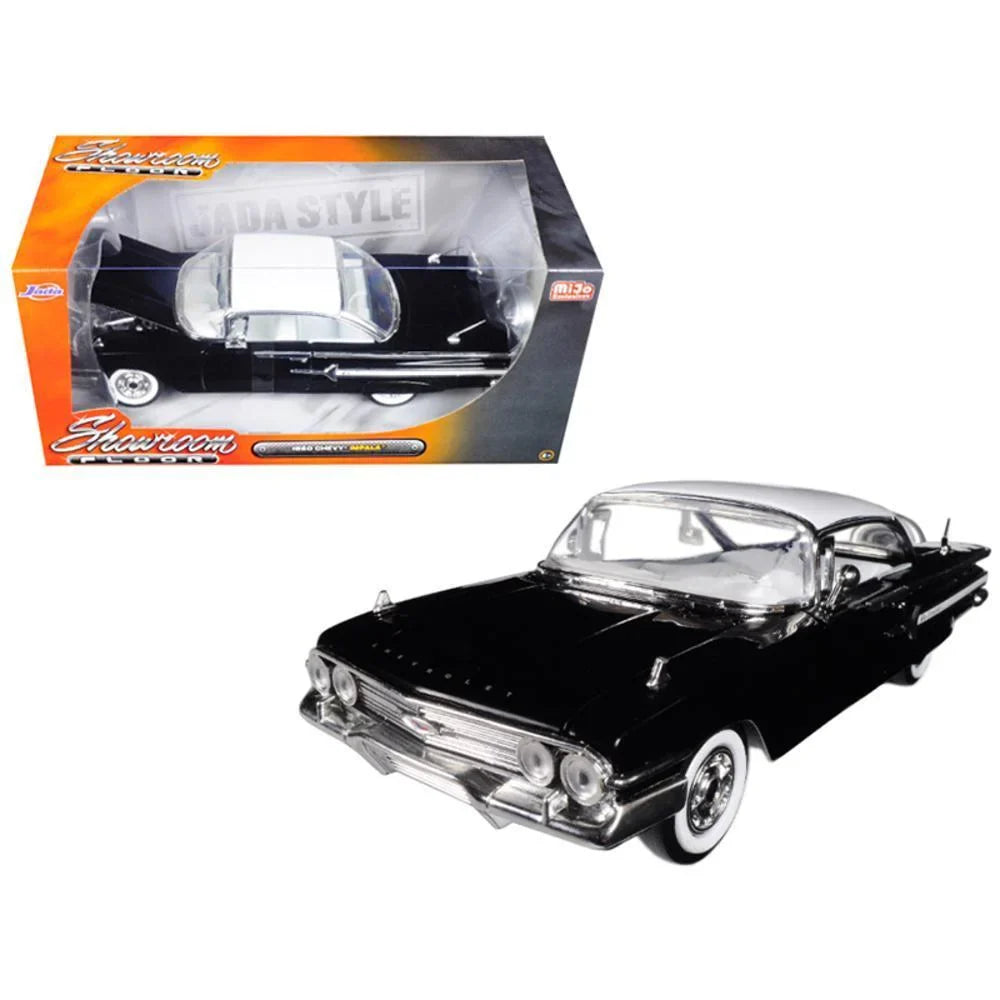 Jada   Chevrolet Impala 1960 Black, White
