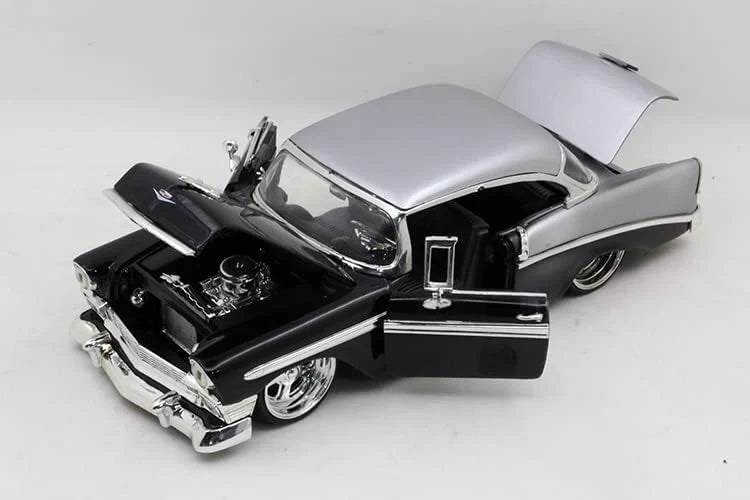 Jada   Chevrolet Impala 1956 Black, Silver FNTF 7