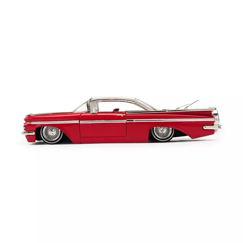 Jada   Chevrolet Impala 1959 Red, White FNTF 7
