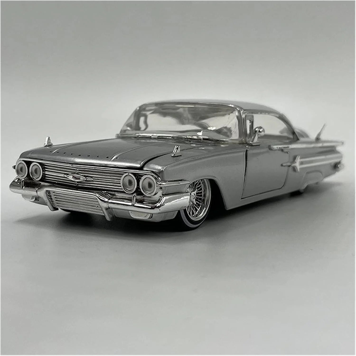 Jada   Chevrolet Impala 1960 White, Silver FNTF 8