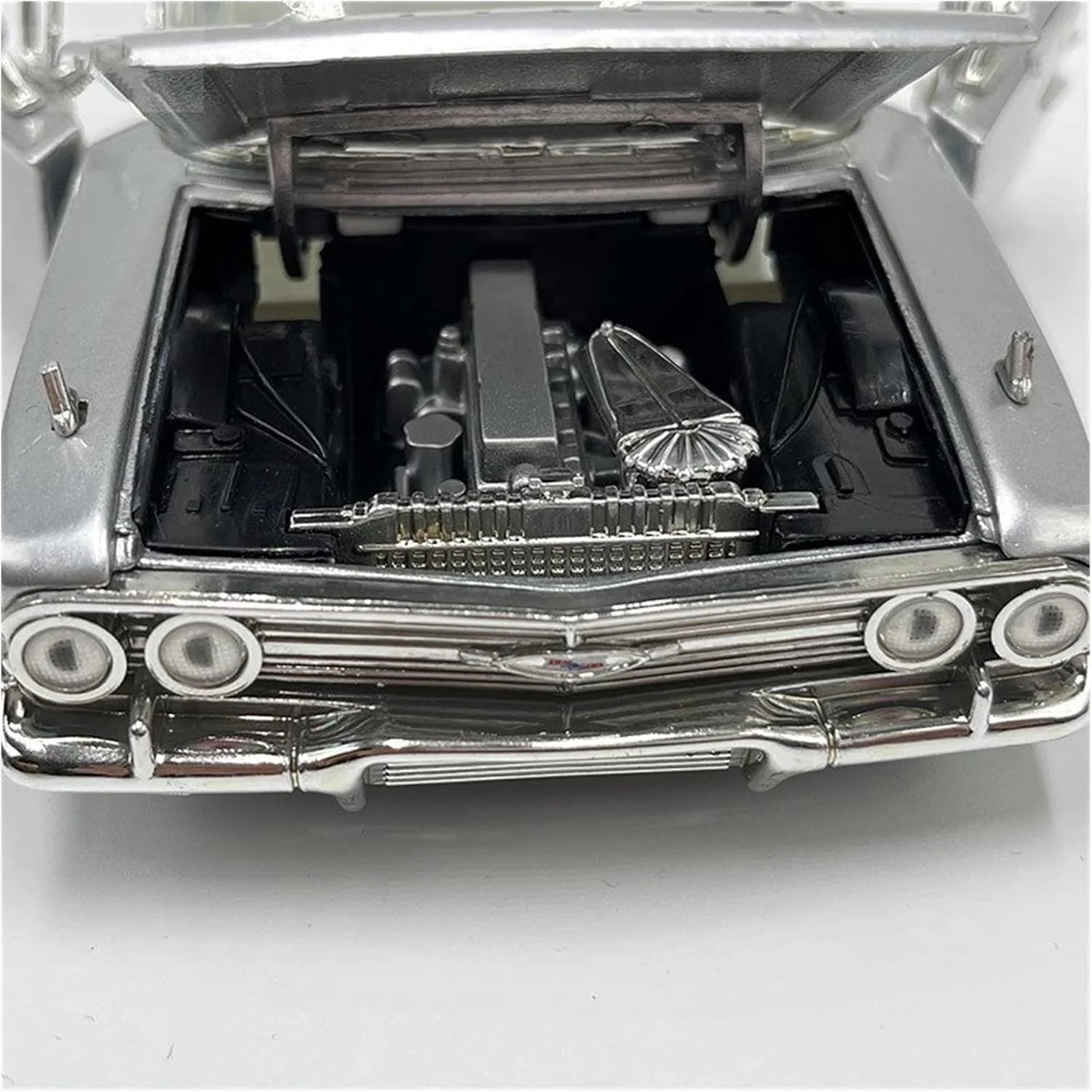 Jada   Chevrolet Impala 1960 White, Silver FNTF 8