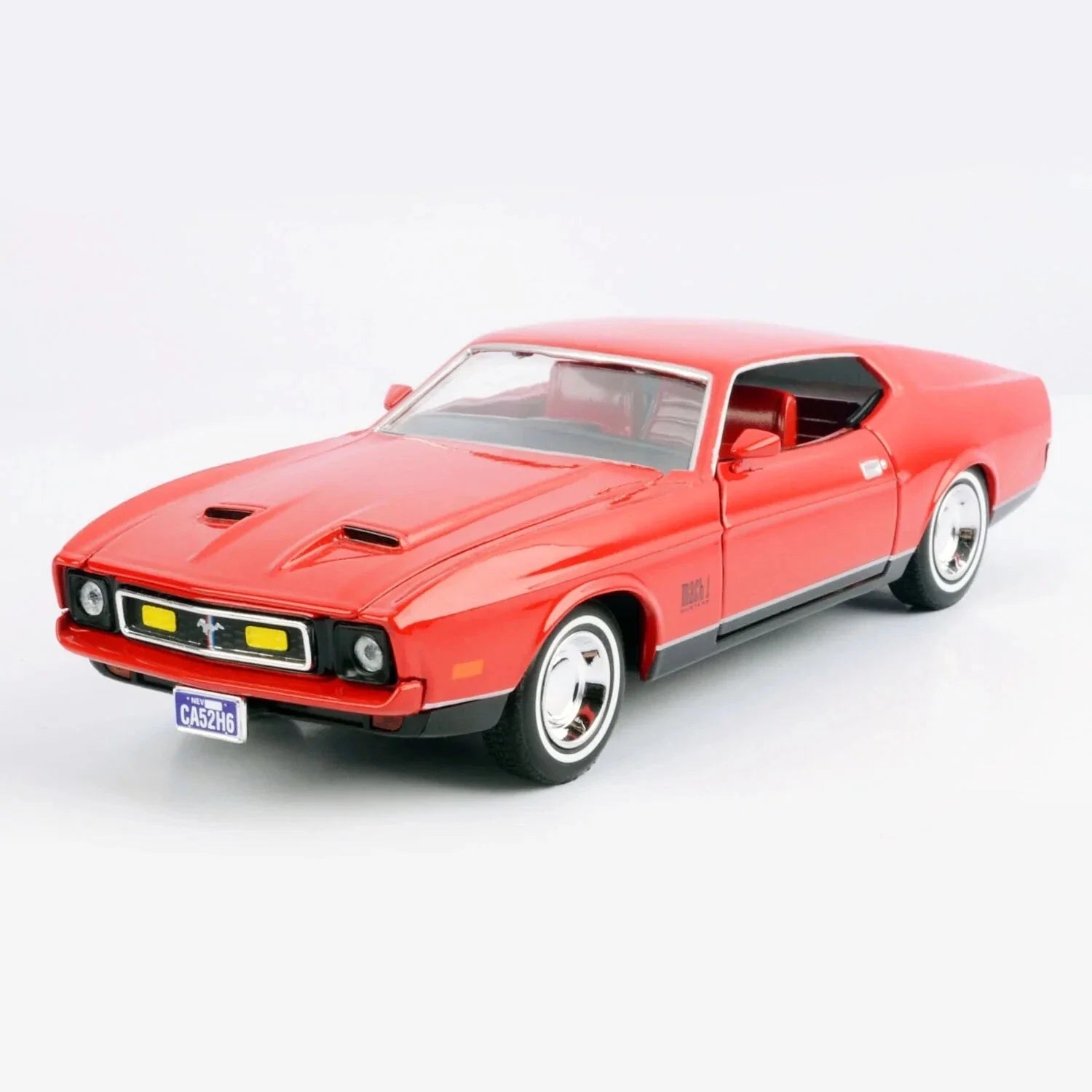 Motor Max  James Bond 007 Ford  Mustang Mach 1 1971 Red