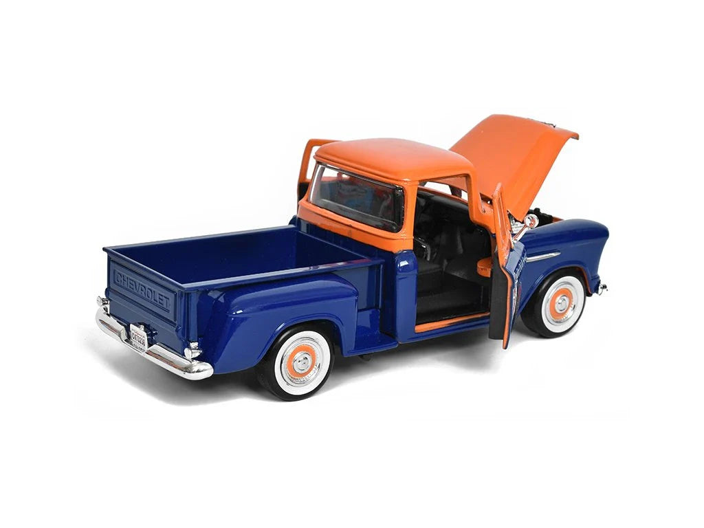 Motor Max  Gulf Chevrolet Chevy 5100 Stepside  Blue, Orange