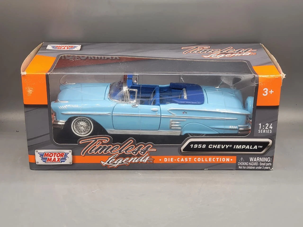 Motor Max   Chevrolet Impala 1958 Blue