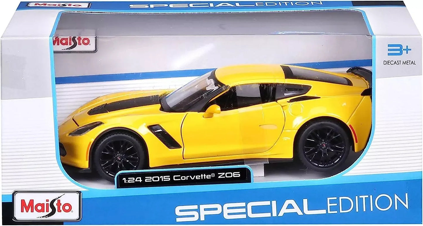 Maisto Special Edition  Chevrolet Corvette Z06 2015 Yellow 