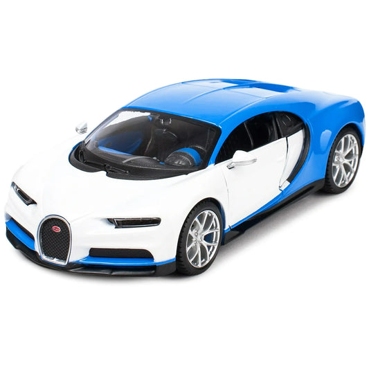 Maisto  Special Edition Bugatti Chiron  White, Blue