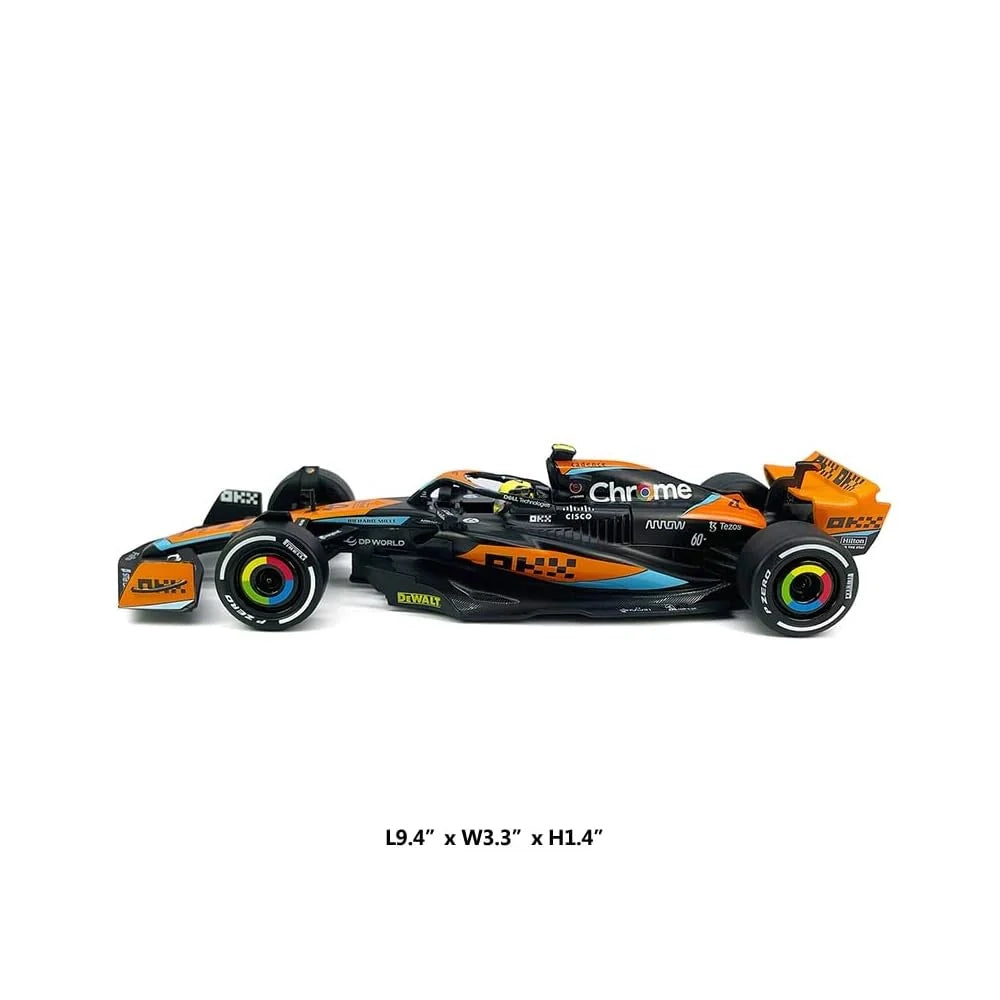 MSZ  Formula F1 Mclaren MCL60 2023 Black, Orange Australian Grandprix