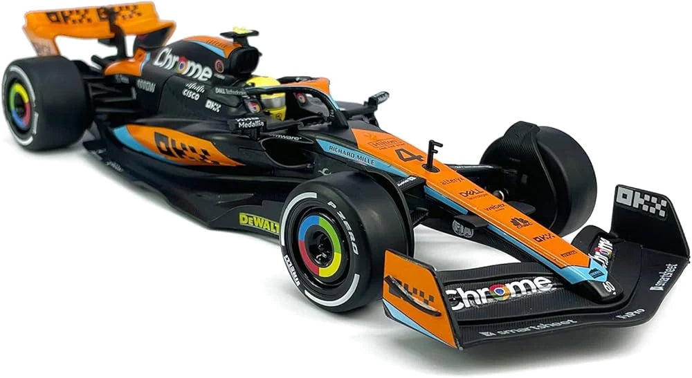MSZ  Formula F1 Mclaren MCL60 2023 Black, Orange Australian Grandprix
