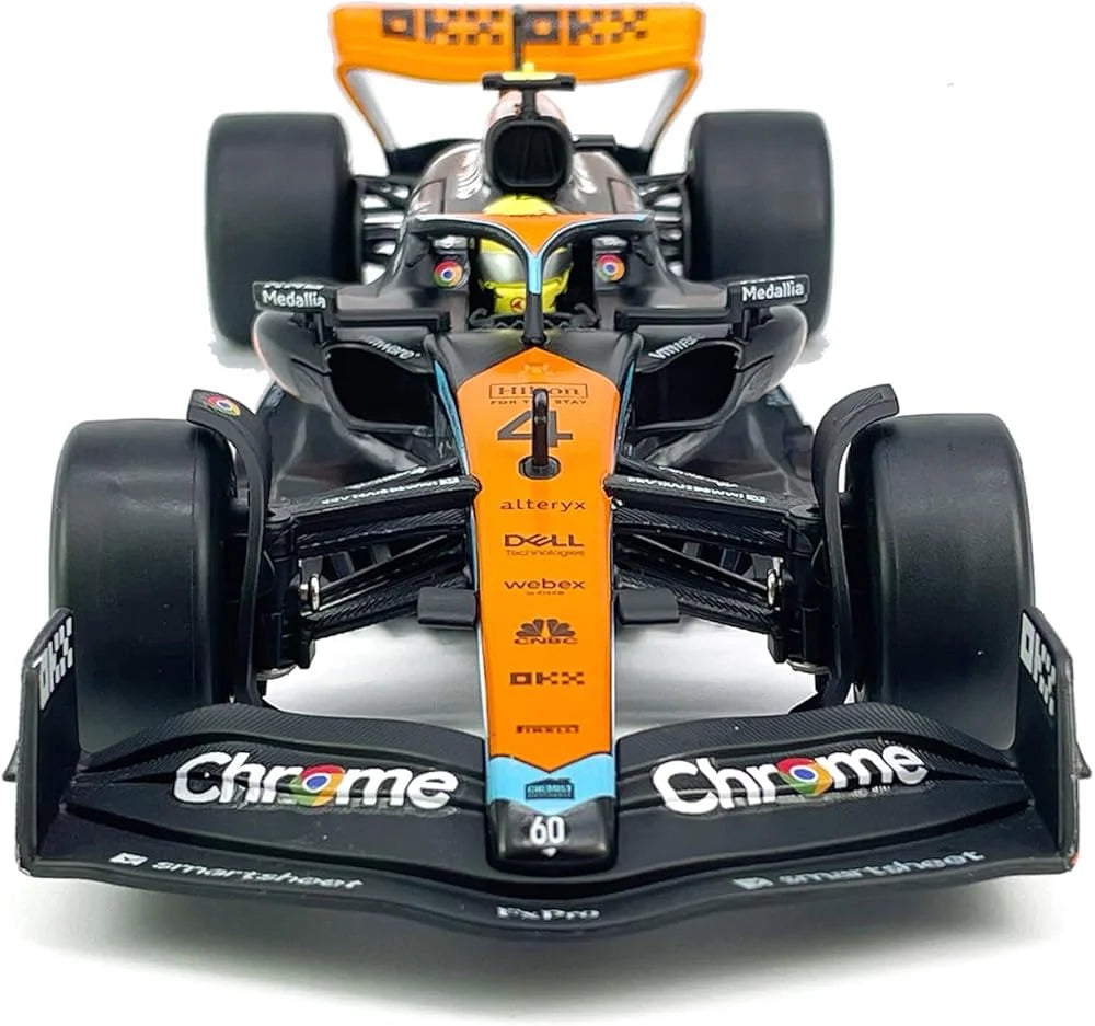 MSZ  Formula F1 Mclaren MCL60 2023 Black, Orange Australian Grandprix