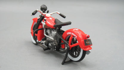 Maisto   Harley-Davidson Knucklehead 1936 Red Fire Dept