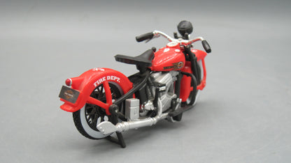 Maisto   Harley-Davidson Knucklehead 1936 Red Fire Dept