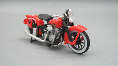 Maisto   Harley-Davidson Knucklehead 1936 Red Fire Dept