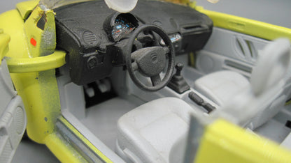 Bburago   Volkswagen New Beetle 1998 Yellow