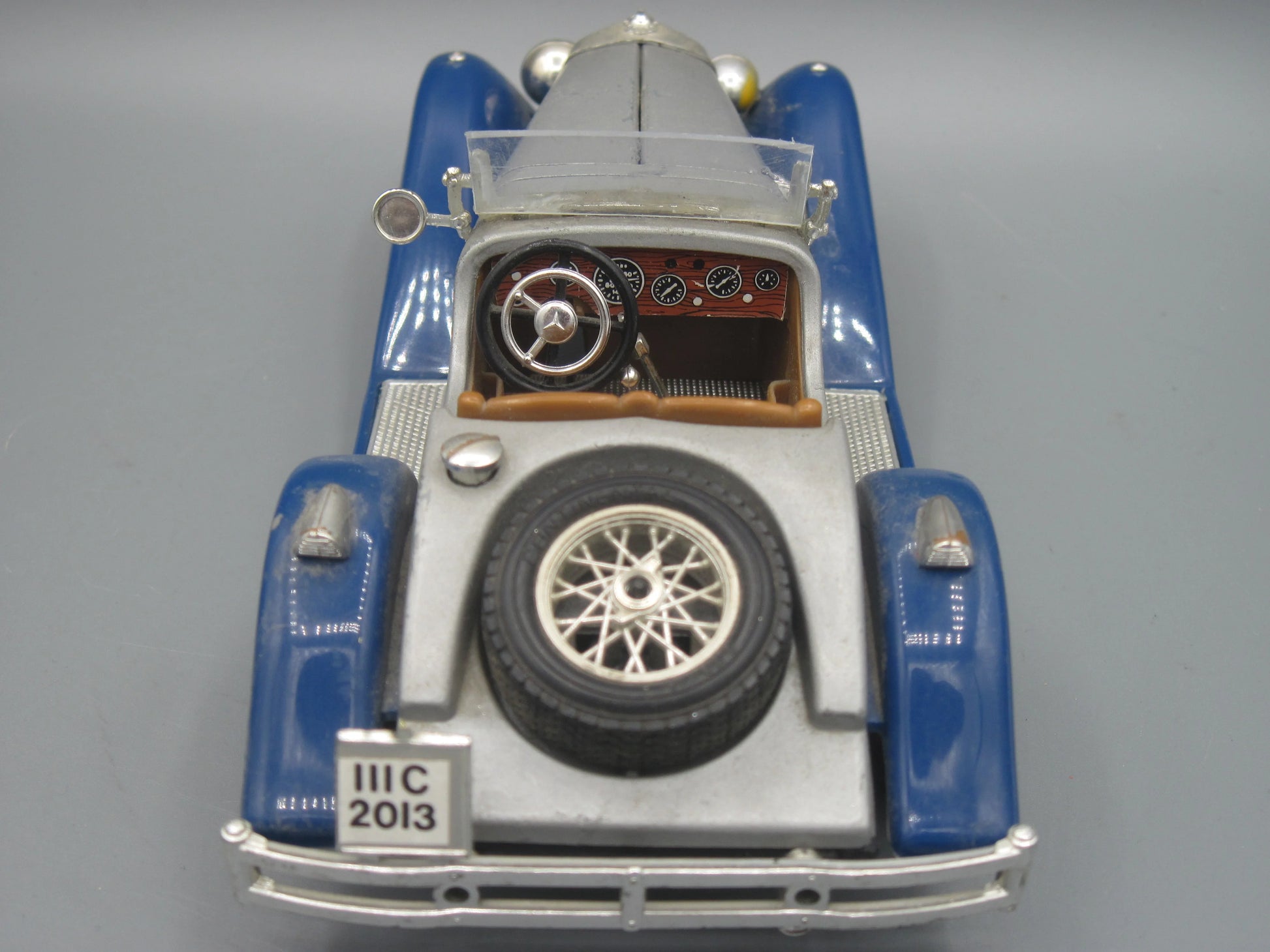 Bburago   Mercedes SSK  Blue & Silver