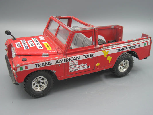 Bburago   Land Rover Quattroruote Trans American Tour  Red