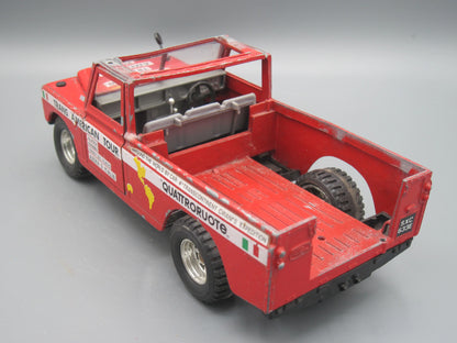Bburago   Land Rover Quattroruote Trans American Tour  Red