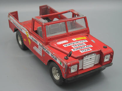 Bburago   Land Rover Quattroruote Trans American Tour  Red