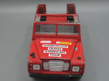 Bburago   Land Rover Quattroruote Trans American Tour  Red
