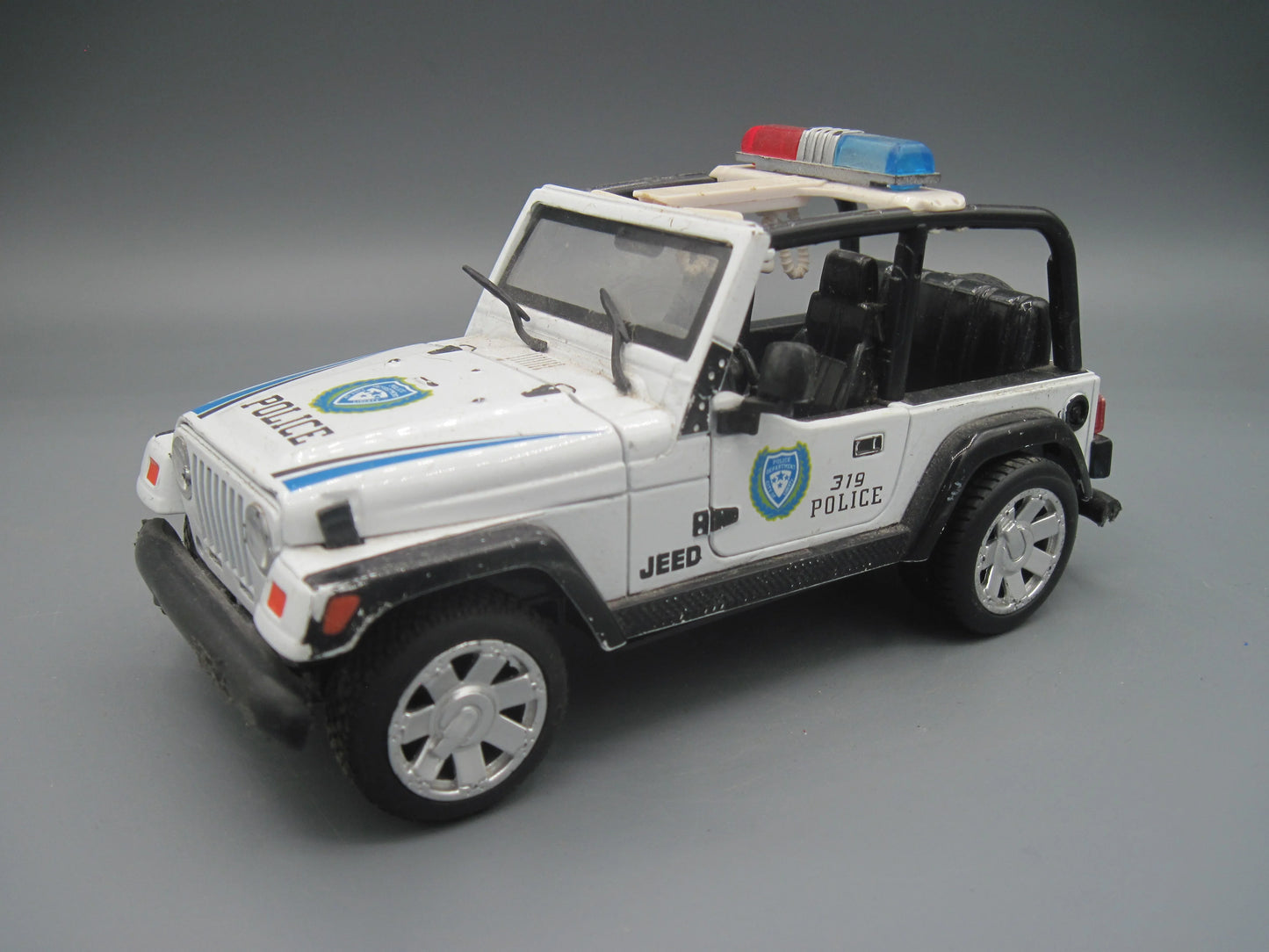 China    Police Jeep  White