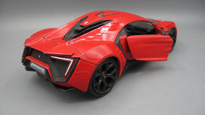 Jada   W Motors Lykan Hypersport  Red Fast & Furious