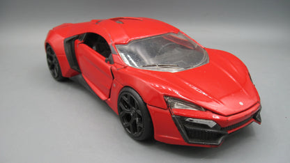Jada   W Motors Lykan Hypersport  Red Fast & Furious