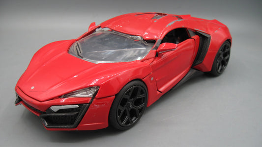 Jada   W Motors Lykan Hypersport  Red Fast & Furious